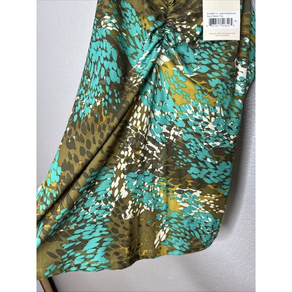 New Prana Women's Size XL  Sabin Racer Back Tank Top Agave Appaloosa NWT - Picture 6 of 13